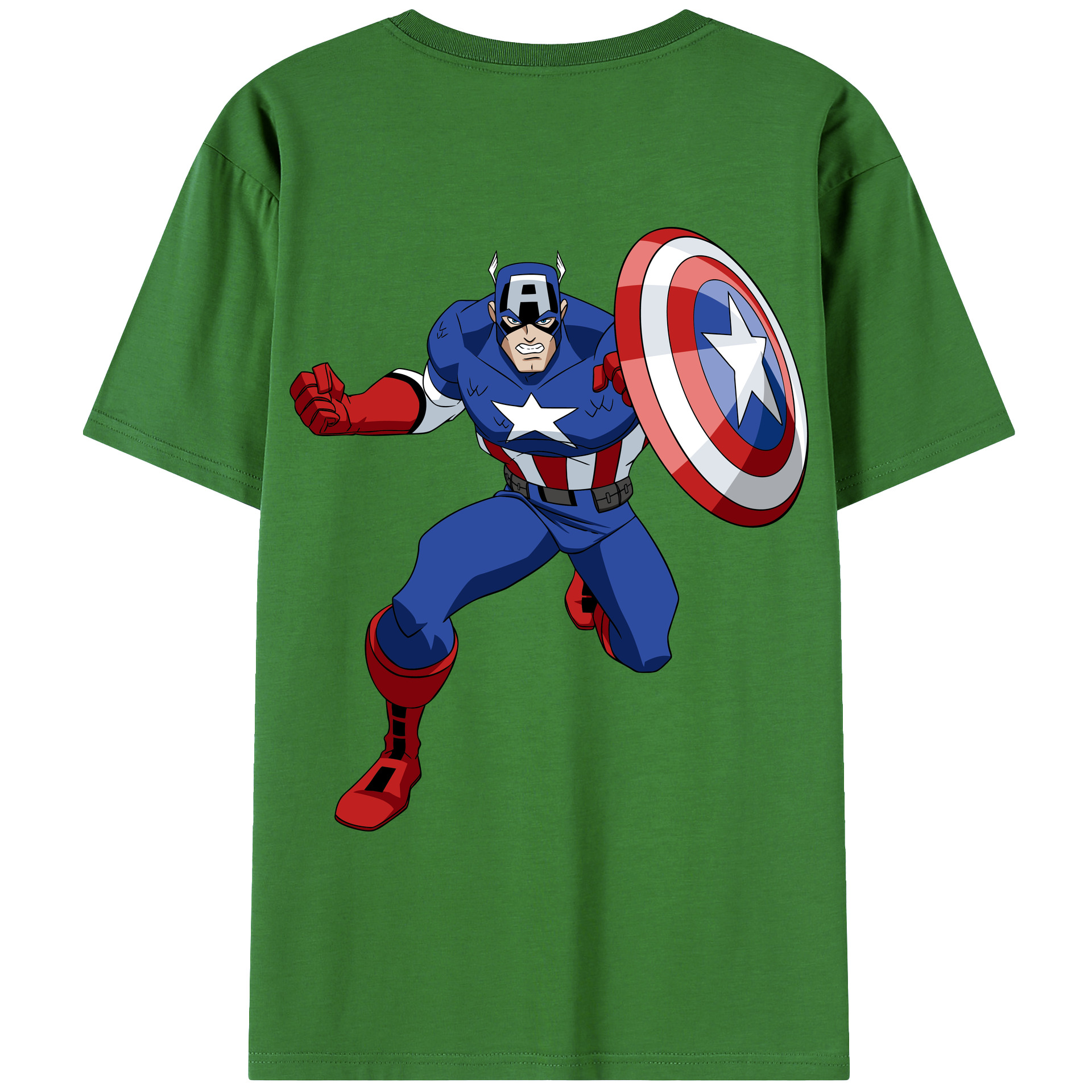 （画像用） アベンジャーズ The Avengers レディース半袖Tシャツ(バックプリント)